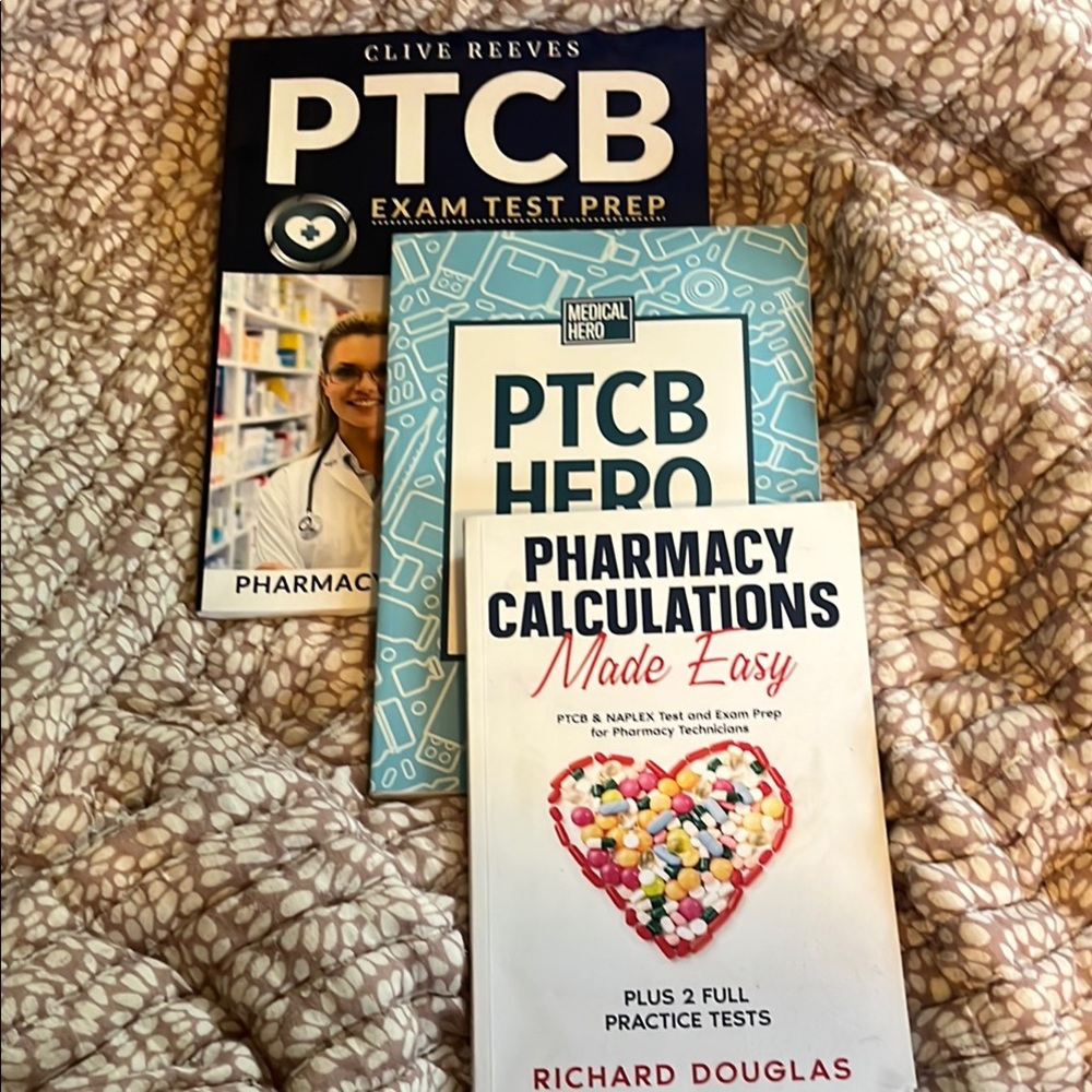 Pharmacy Exam Prep Book Set